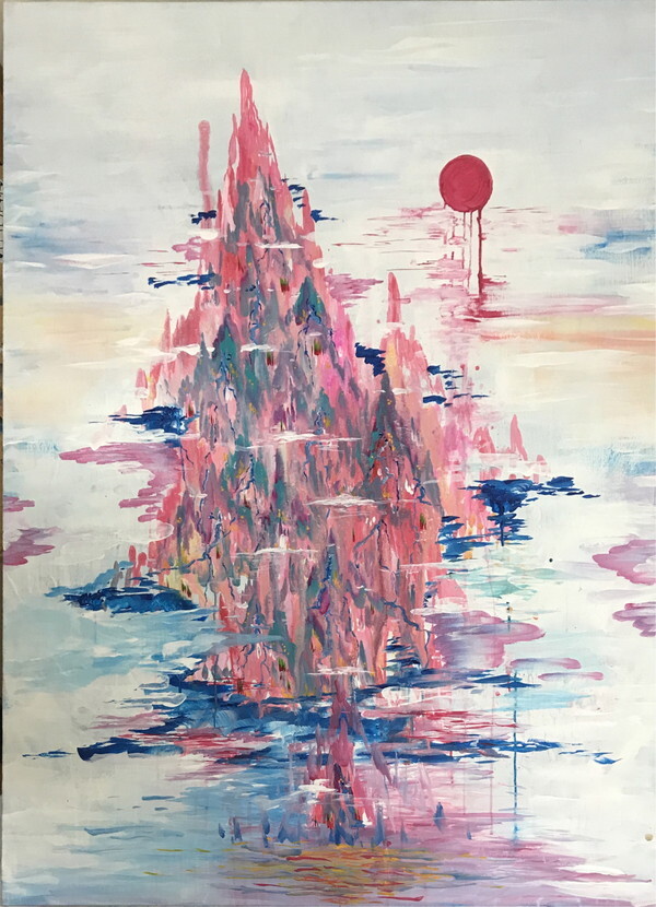 사진: 그래피티 아티스트 '조대'의 작품, '산'(2019) [제공 = 트렌드이슈폴리시]