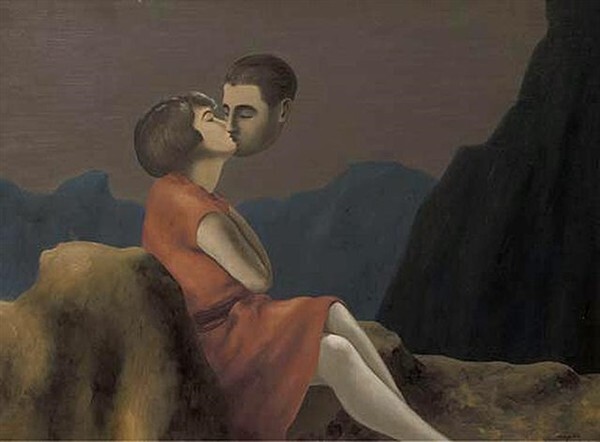 사진: René Magritte, The Lovers IV, 1928, private collection [제공 = 아트램프]
