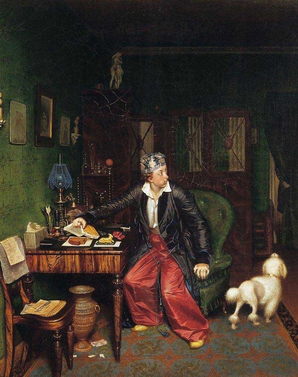 사진: Pavel Fedotov, Breakfast of an Aristocrat, 1850, The State Tretyakov Gallery [제공 = 아트램프]