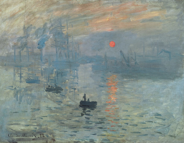 클로드 모네, Impression. Sunrise, 1872, Musée Marmottan Monet, Paris, France [사진 제공 = 아트램프]