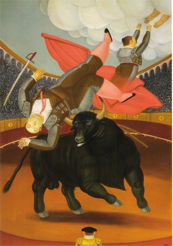 Fernando Botero, The Death of Luis Chalet, 1984, private collection, © Fernando Botero [사진 제공 = 아트램프]