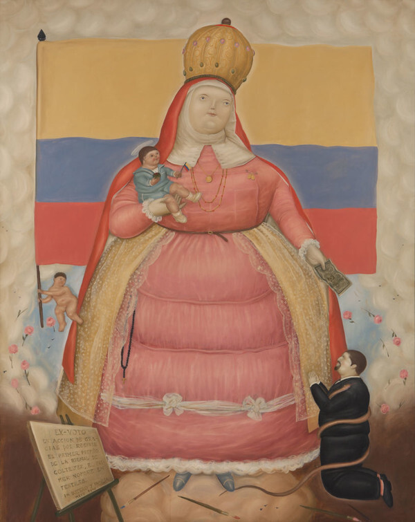 Fernando Botero, Ex – Voto, 1970, Museo de Antioquia. Medellín, © Fernando Botero [사진 제공 = 아트램프]