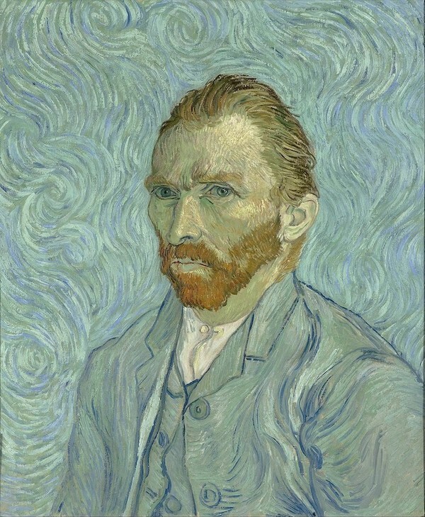 Vincent van Gogh, Self-portrait, September 1889, Musée d’Orsay, Paris. [사진 제공 = 아트램프]