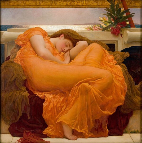Frederic Leighton, Flaming June, 1895 Museo de Arte de Ponce, Ponce, Puerto Rico. [사진 제공 = 아트램프]