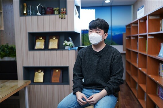 사진: 이지에이아이 곽호재 대표 [제공 = 한국임업진흥원]