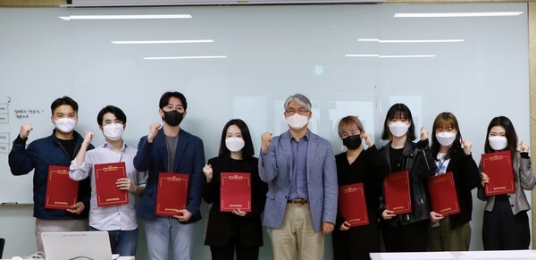 사진: 2021년 동덕여자대학교 아트컬처 캠퍼스타운 DAC 창업아이디어 경진대회 시상식 [제공 = 동덕여자대학교 아트컬처 캠퍼스타운 사업단]