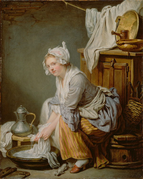 Jean-Baptiste Greuze, The Laundress, ca. 1761 © The J. Paul Getty Museum, Los Angeles CA. [사진 제공: 아트램프]