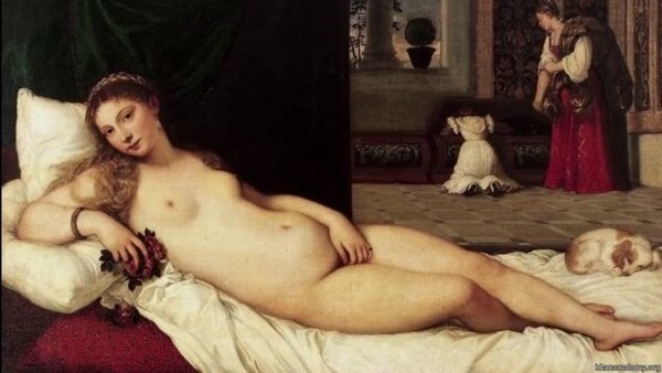 Titian, Venus of Urbino, 1538, Galleria degli Uffizi, Florence.