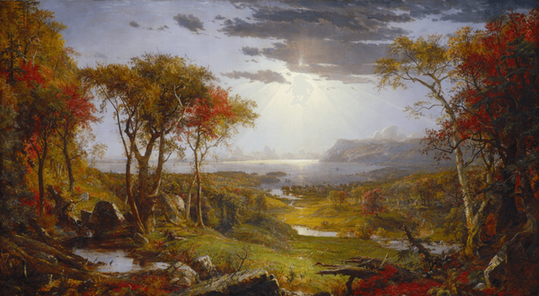Jasper Francis Cropsey, Autumn on the Hudson River, 1860. National Gallery of Art, Washington D.C.