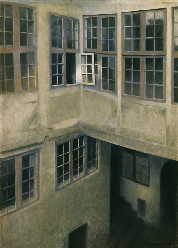 Vilhelm Hammershoi, Interior Of Courtyard Strandgade 30, 1899, The Toledo Museum of Art [사진제공=아트램프]