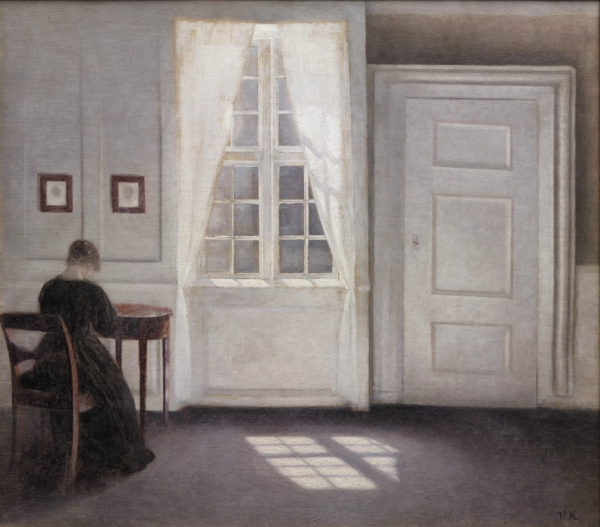 Vilhelm Hammershøi, Interior in Strandgade, Sunlight on the Floor, 1901, Courtesy of the National Gallery of Denmark [사진제공=아트램프]