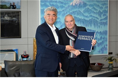 정원주 대우건설 회장, 건축가 페로와...