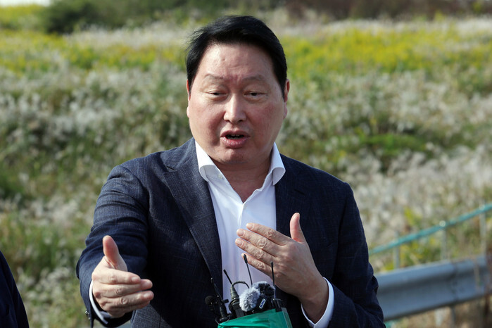최태원이 꺼낸 호남 반도체 ‘속도전’...